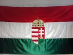 Magyarország koronás nemzeti lobogó
